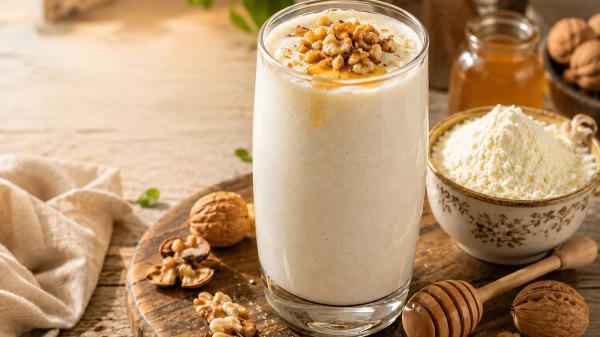 طرز تهیه معجون افزایش وزن با شیر خشک؛ بمب کالری برای چاقی طرز تهیه معجون افزایش وزن با شیر خشک؛ بمب کالری برای چاقی